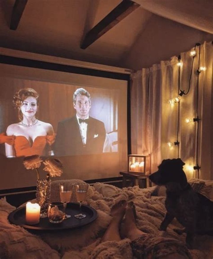 How to host a dreamy at-home movie night date