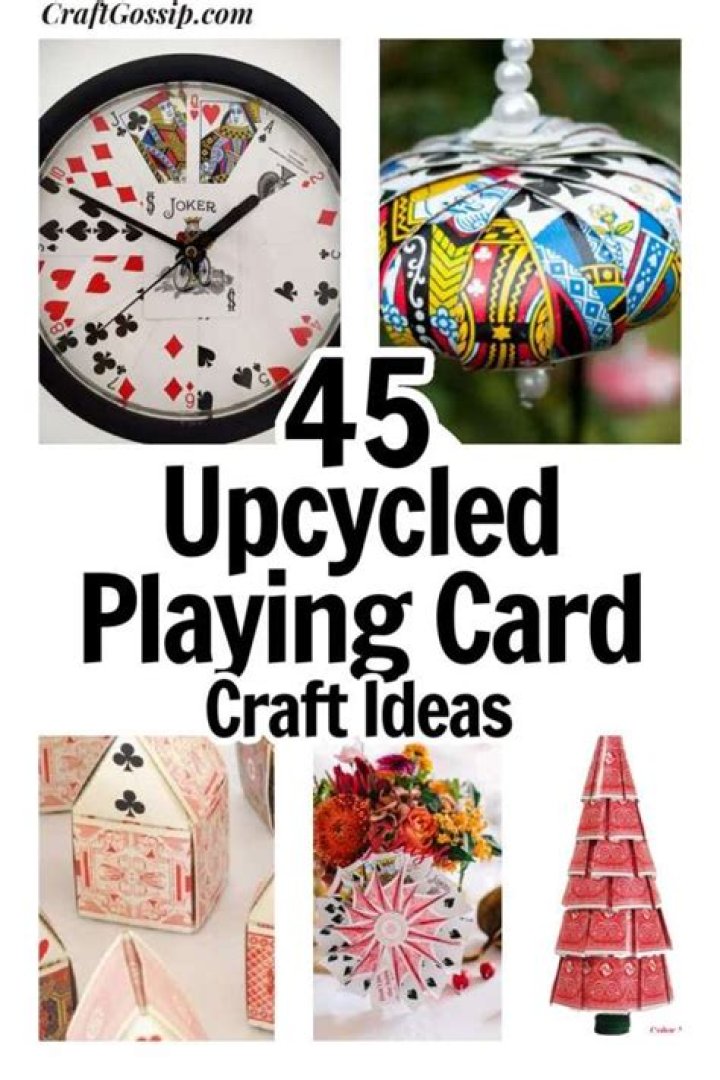 Upcycle your old playing cards with these magical DIYs